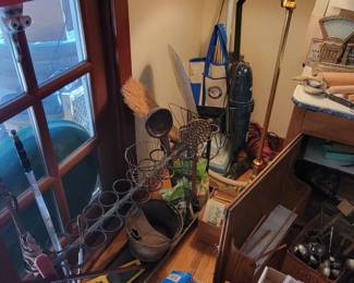 umbrella stand with copper base