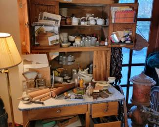 kitchen stuff, coffee grinders, etc.