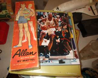 Allan and Ken vintage dolls with clothing