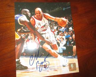 Signed sports photos