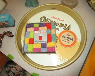 Oly tray and coasters