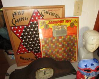 Vintage games, clock