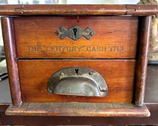Late 19th century cash till