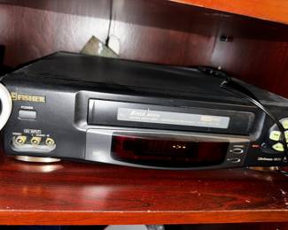 Fisher VHS player