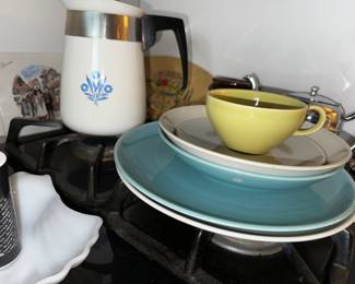 Pyrex coffee pot with metal insert