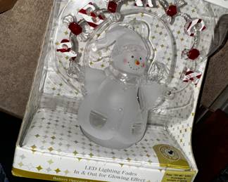 Happy Glowing snowman