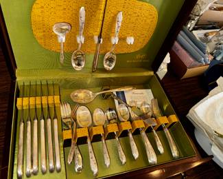 Silverplate flatware