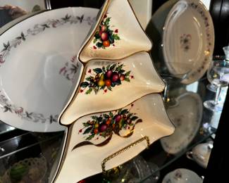 Christmas plates