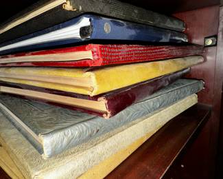 Lots of Yearbooks 1950s Garfiled