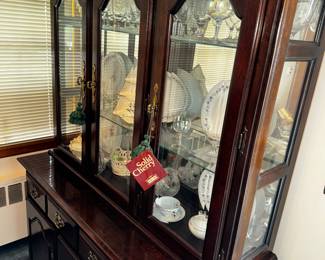 Solid Cherry Kincaid China Cabinet
