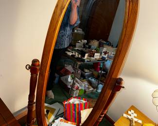 Standing Mirror, 'the better to see you with my dear' said the bad wolf..