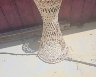 Spun fiberglass plant stand $25