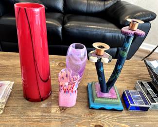 Kosta Boda vase, Sticks candle sticks