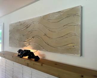 1950's Panther Planter TV Lamp