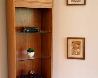 Midcentury Modern Danish Teak Grandfather Clock.