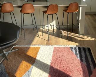 Four New Stools in perfect condition.