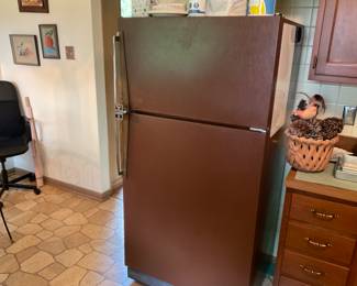 OLDER FRIDGE.  CABIN , GARAGE READY