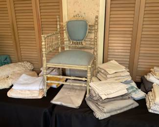 UNIQUE CORNER CHAIR.  1880S