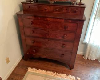 VERY NICE. AND EARLY CHEST OF DRAWERS.  THIS IS MY PICK OF THE SALE. 