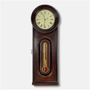 Antique American E. Howard Clock Company Model No 14 Wall Regulator