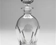 Moser Lady Hamilton Cut Crystal Glass Cordial Decanter & Stopper