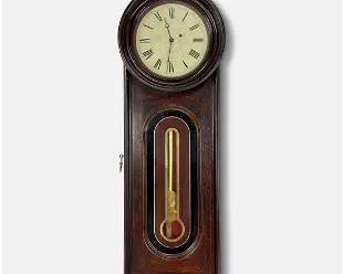Antique American E. Howard Clock Company Model No 14 Wall Regulator