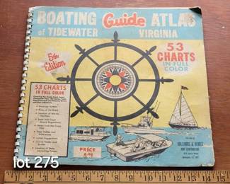 1970 nautical chart book