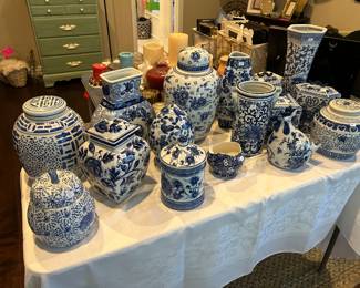 Lots of pretty blue and white!
