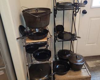 Lots of cast iron!