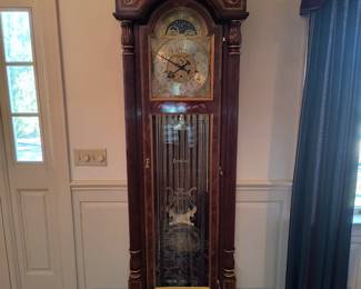 Charles R Sligh grandfather clock 