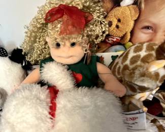 Dolls and Beanie Babies 