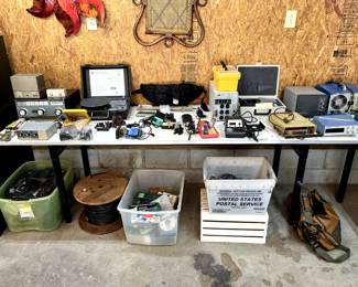 Some of the HAM Radio equipment.