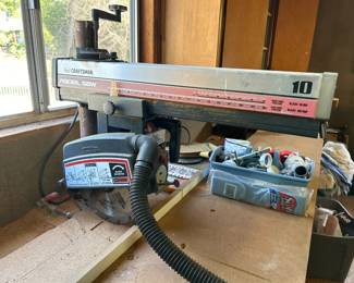 Craftsman radial saw