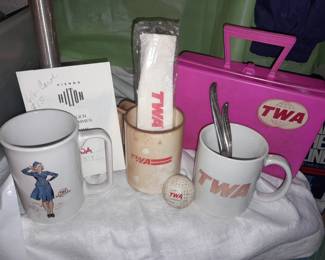 An Extensive TWA Stewardess Uniform & Memorabilia Collection From A Former Crew Member