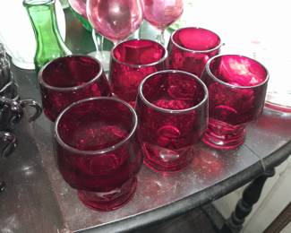 BEAUTIFUL Collection Of Colored Glass