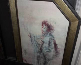 Antique, Vintage, & Contemporary Framed Artwork