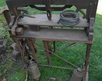 Antique Cast Iron Machinery
