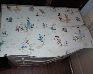 Antique Disney Dresser