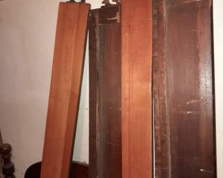 Antique Wooden Bed Side Rails