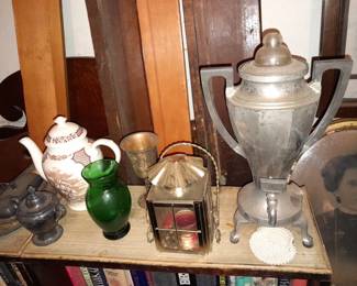 Silver Plated Coffee Maker