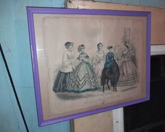 Antique, Vintage, & Contemporary Framed Artwork