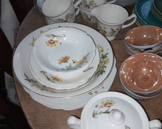 Assorted Kitchen Contents (Glassware, China, Pots & Pans, Dishware, Etc.)