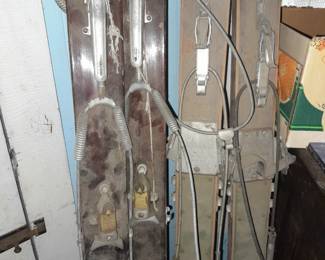 Antique Wooden Skiis