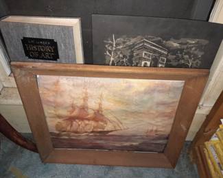 Antique, Vintage, & Contemporary Framed Artwork