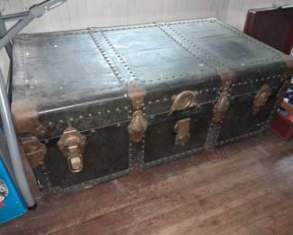 Antique Steamer Trunk