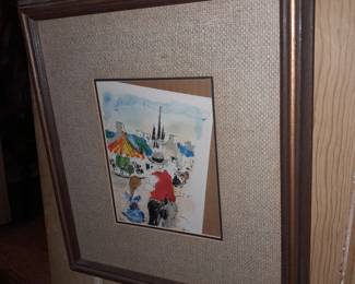 Antique, Vintage, & Contemporary Framed Artwork