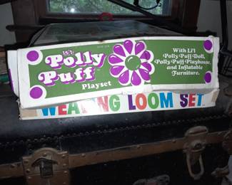 Vintage Polly Puff Playset