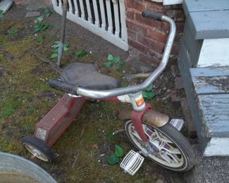 Vintage Red Tricycle
