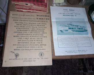 Military Room Contents (Books, Uniforms, Paper Ephemera, Etc.)