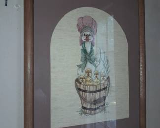 Antique, Vintage, & Contemporary Framed Artwork